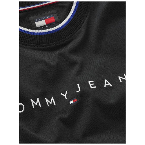 Tommy Hilfiger Ανδρική κοντομάνικη μπλούζα Regular Linear Ringer Tee